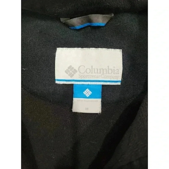 Columbia black hardshell jacket size med #2 - Picture 2 of 3